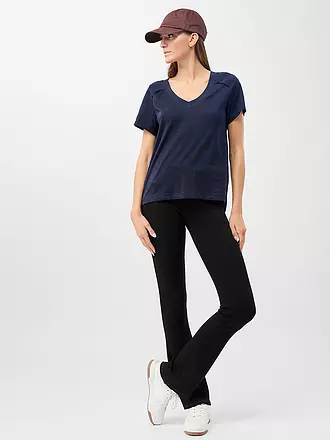 MANDALA | Yogashirt da donna The New V-Neck | dunkelblau